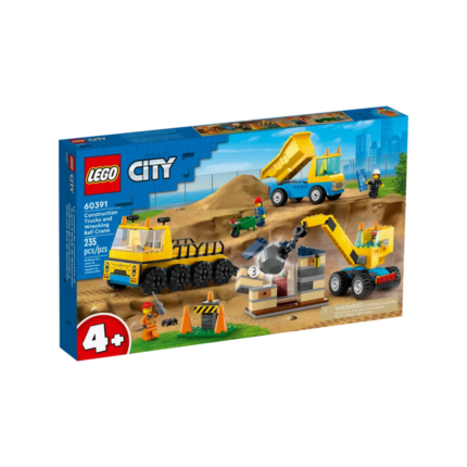 LEGO City Great Vehicles 60324 Gru Mobile, Veicoli da Cantiere