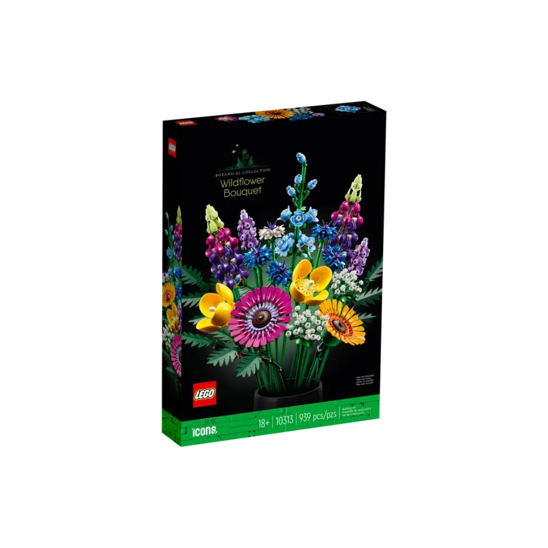 LEGO  Icons Bouquet fiori selvatici – 10280 – A Casa di Pongo